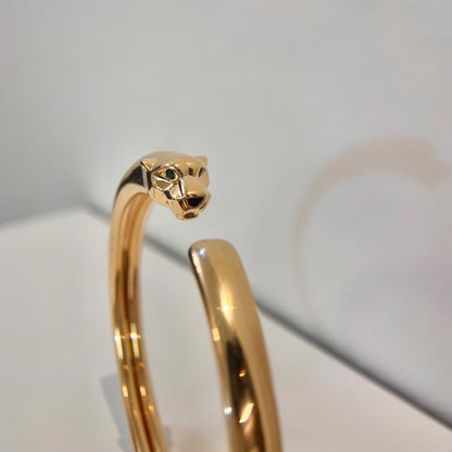 [Everoly JW] PANTHERE GOLD OFFENES ARMBAND