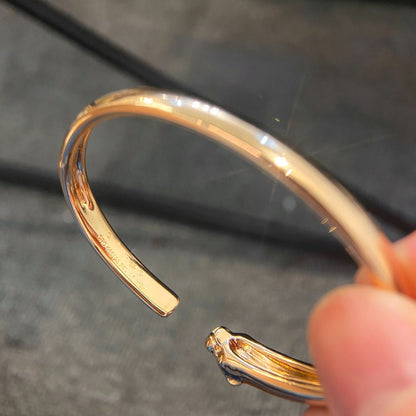 [Everoly JW] PANTHERE GOLD OFFENES ARMBAND