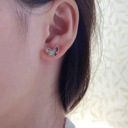 [Everoly JW]BUTTERFLY DARK MOP  EARRINGS