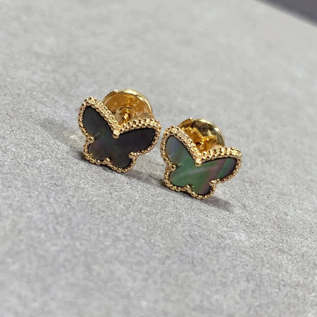 [Everoly JW]BUTTERFLY DARK MOP  EARRINGS