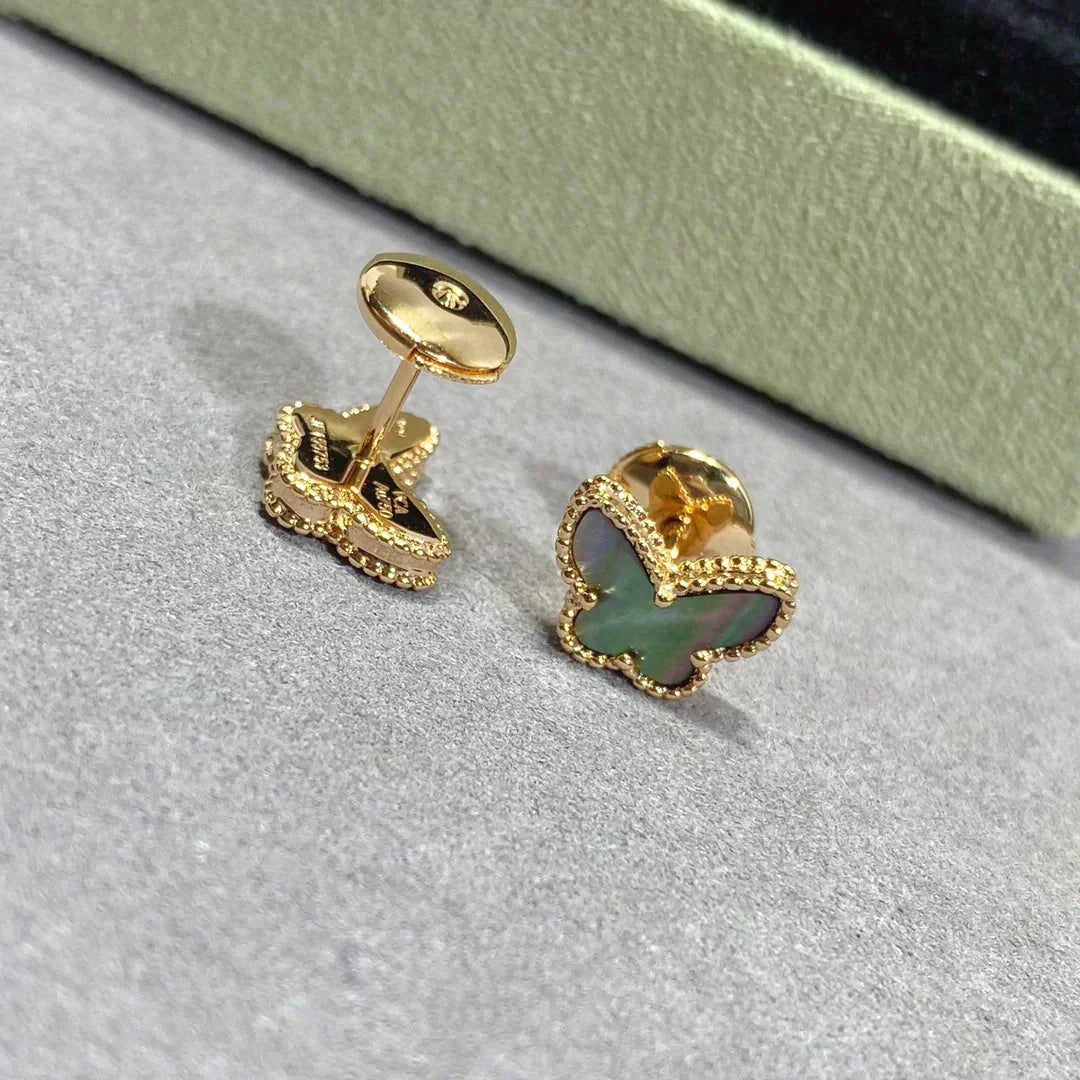 [Everoly JW]BUTTERFLY DARK MOP  EARRINGS