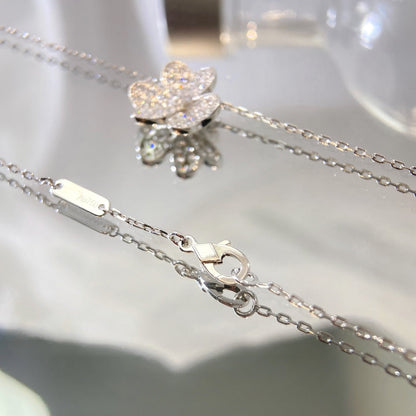 [Everoly JW]BLUMEN-DIAMANT-HALSKETTE