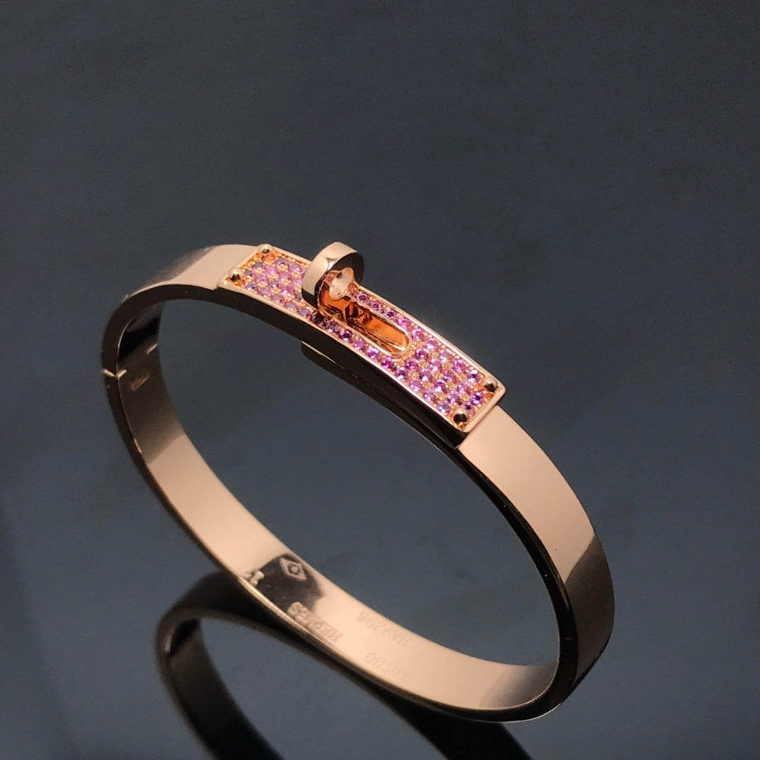 [Everoly JW]KELLY ARMBAND ROSA DIAMANT