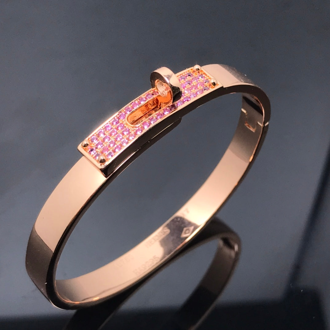 [Everoly JW]KELLY ARMBAND ROSA DIAMANT