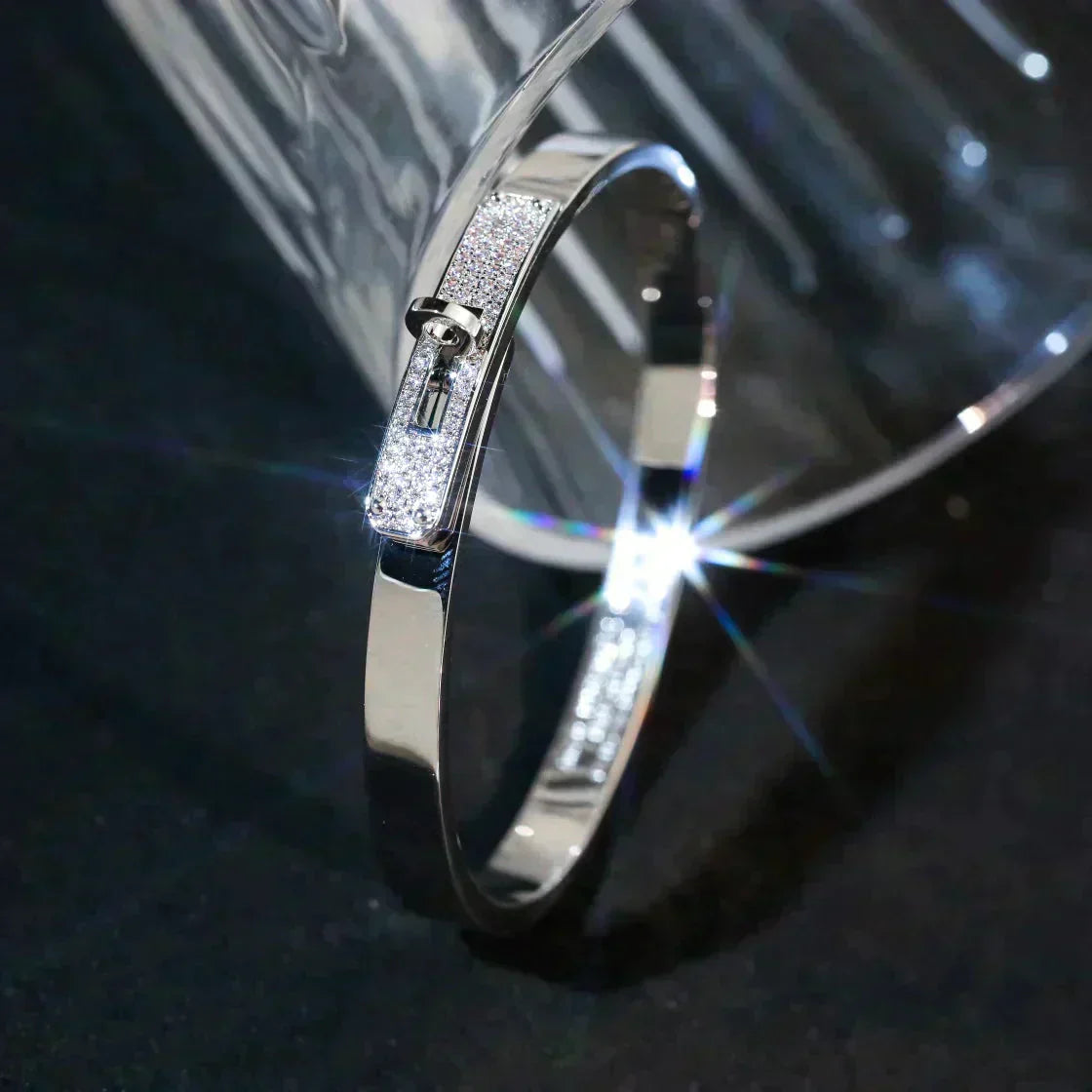 [Everoly JW]KELLY SILBER DIAMANTARMBAND