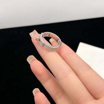 [Everoly JW]KELLY SILVER DIAMOND RING