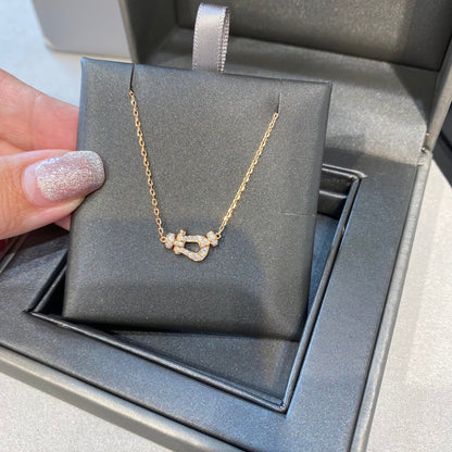 [Everoly JW]FORCE 10 DIAMOND PINK GOLD NECKLACE MINI MODEL