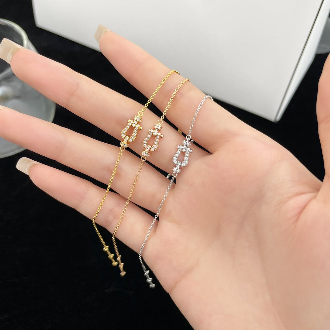 [Everoly JW]FORCE 10 FULL DIAMOND BUCKLE CHAIN LINK MINI MODEL