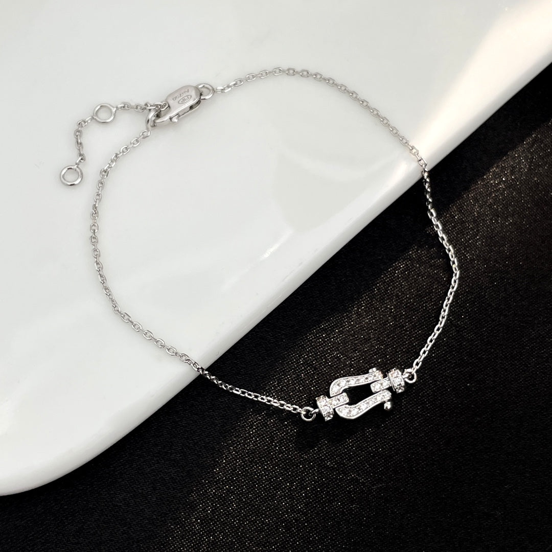 [Everoly JW]FORCE 10 FULL DIAMOND BUCKLE CHAIN LINK MINI MODEL