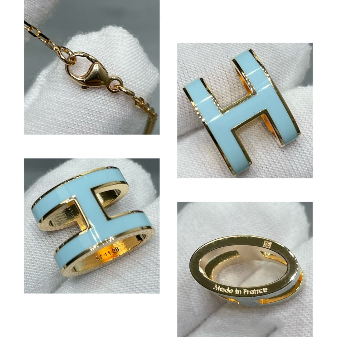 [Everoly JW]POP H SKY BLUE NECKLACE