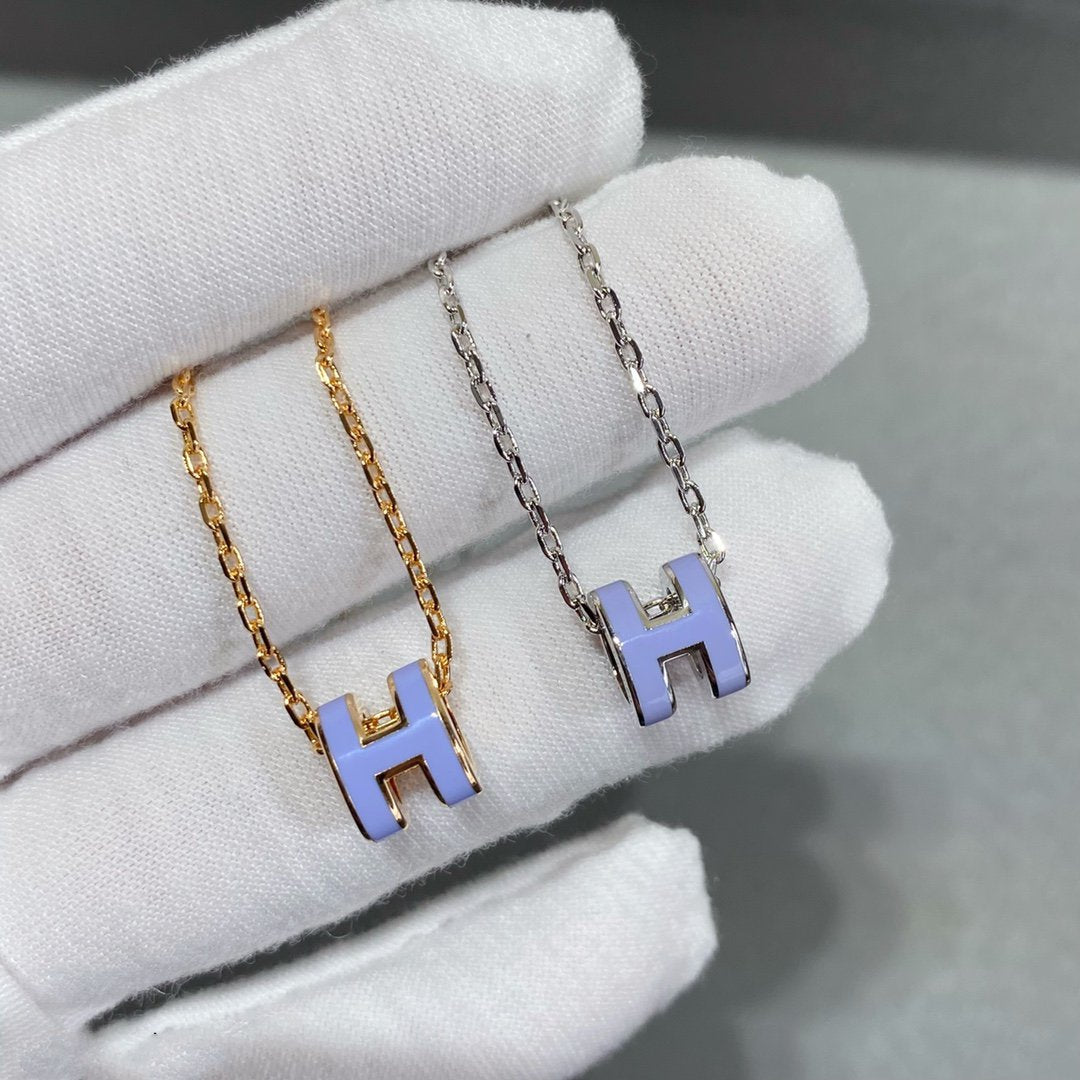 [Everoly JW]MINI POP H NECKLACE