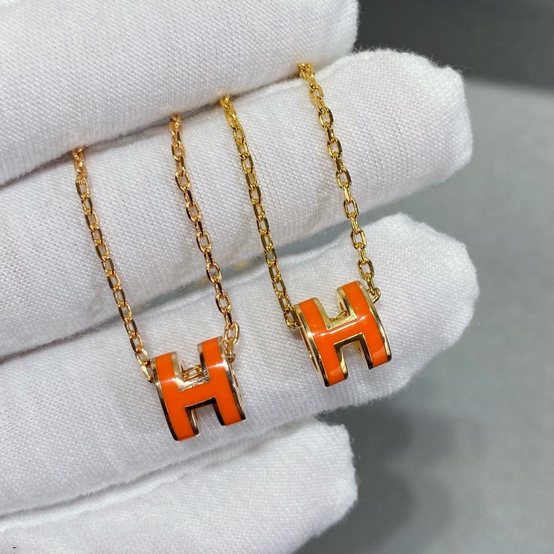 [Everoly JW]MINI POP H NECKLACE