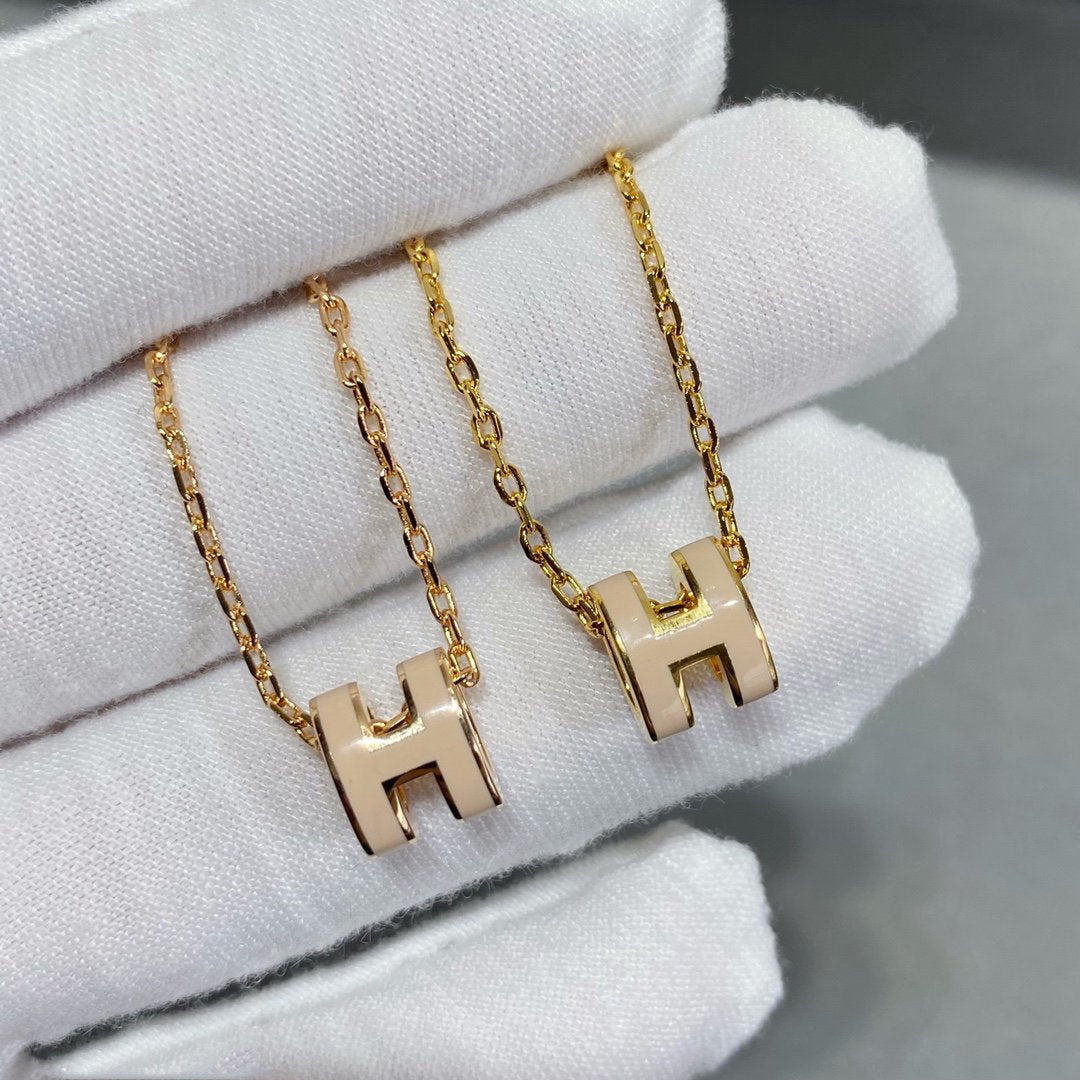 [Everoly JW]MINI POP H NECKLACE