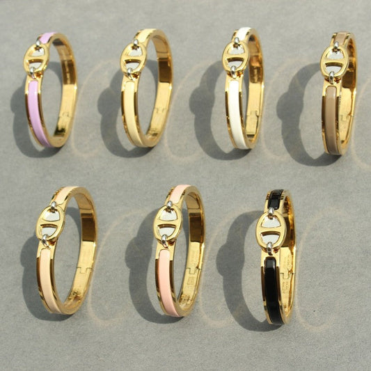 [Everoly JW]CLIC CHAINE GOLD BRACELET