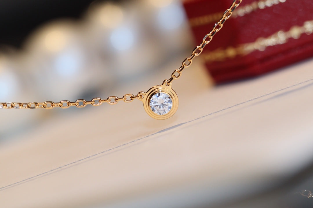 [Everoly JW]DAMOUR DIAMOND NECKLACE