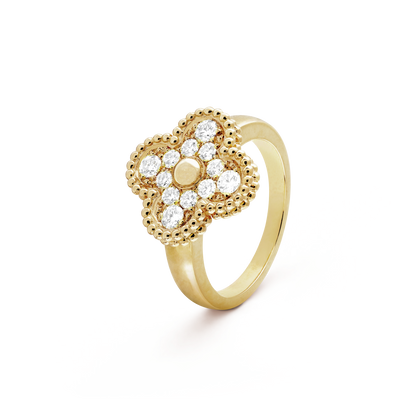 [Everoly JW]CLOVER DIAMOND RING