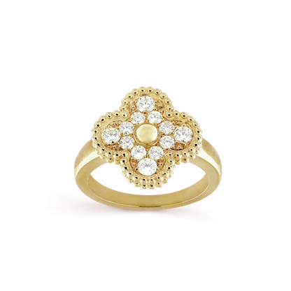 [Everoly JW]CLOVER DIAMOND RING