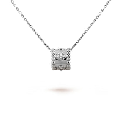 [Everoly JW]PERLEE PEDANT SIVLER DIAMOND NECKLACE