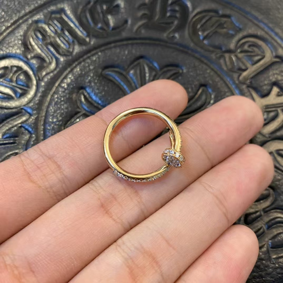 [エバリー JW]JUSTE リング 1.8mm ゴールド ダイヤモンド
