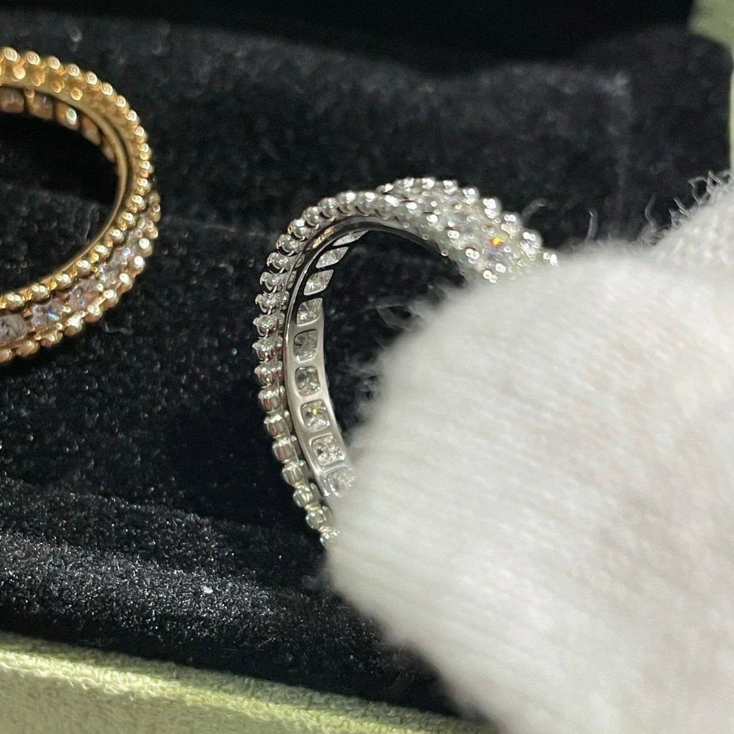 [Everoly JW]PERLEE DIAMOND SILVER RING