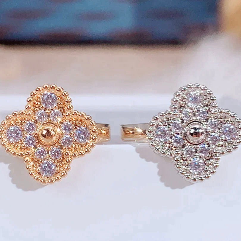 [Everoly JW]CLOVER DIAMOND RING