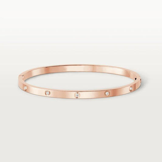 [Everoly JW]LOVE BRACELET 3.65MM 10 DIAMONDS