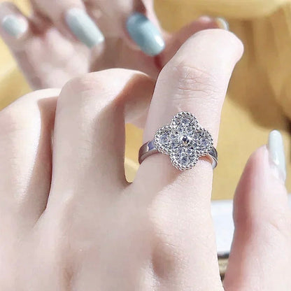 [Everoly JW]CLOVER DIAMOND RING
