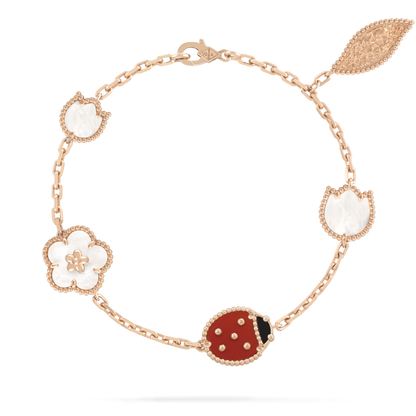 [Everoly JW] GLÜCKLICHES FRÜHLINGS-ARMBAND MIT 5 MOTIV