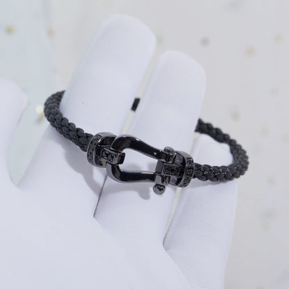 [Everoly JW]FORCE GROSSE SERIE HUFEISEN SCHWARZES SAMURAI-ARMBAND