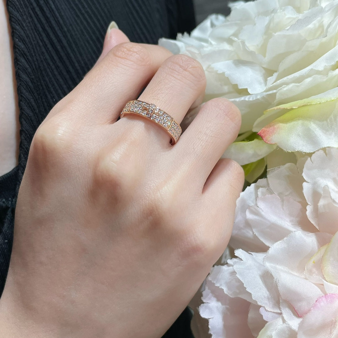 [Everoly JW]KELLY ROSÉGOLD DIAMANTRING