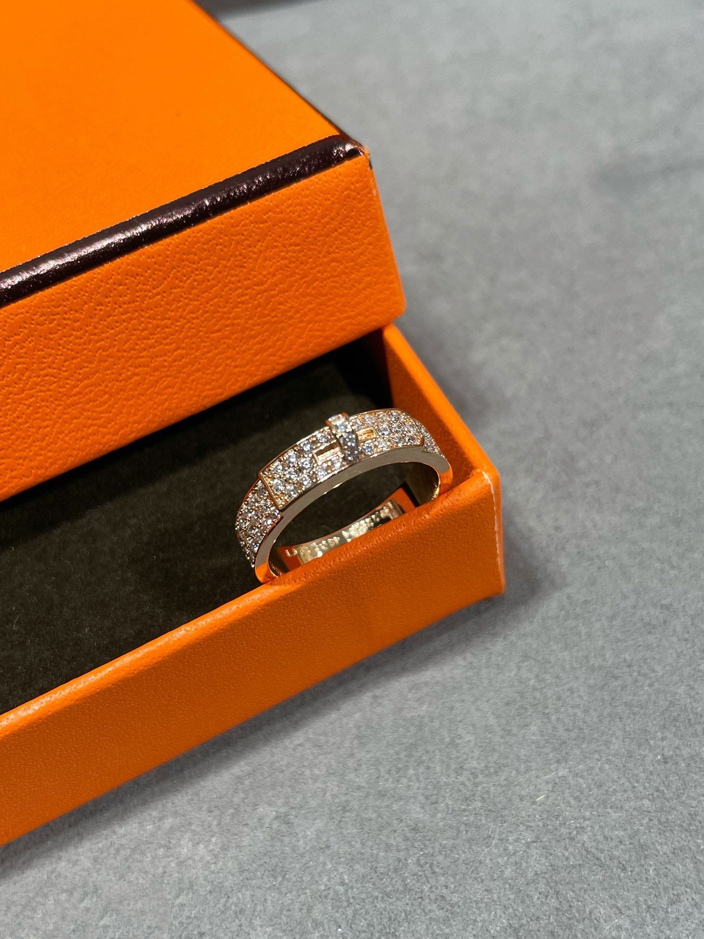[Everoly JW]KELLY ROSÉGOLD DIAMANTRING