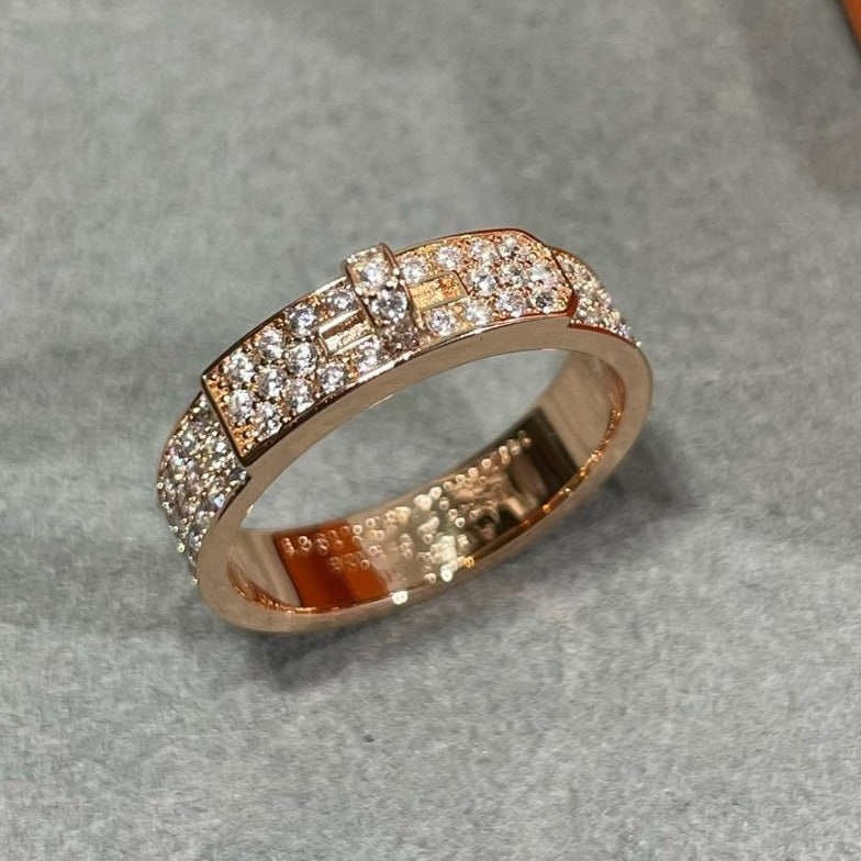 [Everoly JW]KELLY ROSÉGOLD DIAMANTRING