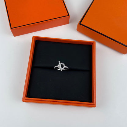 [Everoly JW]ECHAPPEE RING SILVER DIAMOND