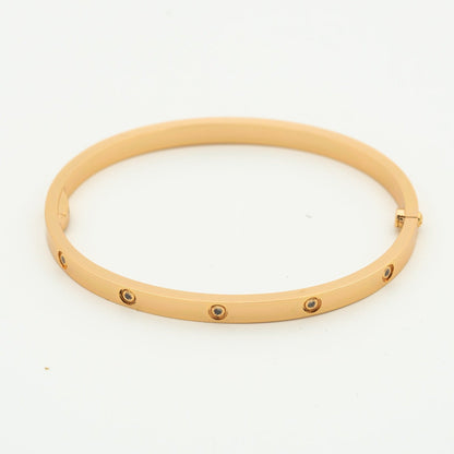 [エバリー JW]ラブブレスレット 3.65mm 10ダイヤモンド