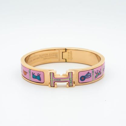 [Everoly JW]H ROSA GOLD ARMBAND ROSA KERAMIK