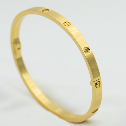 [エバリー JW]ラブブレスレット 3.65mm 6ダイヤモンド