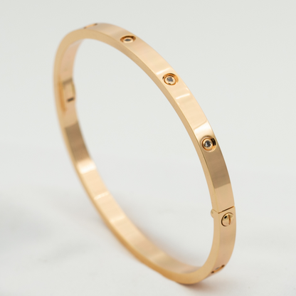 [エバリー JW]ラブブレスレット 3.65mm 10ダイヤモンド