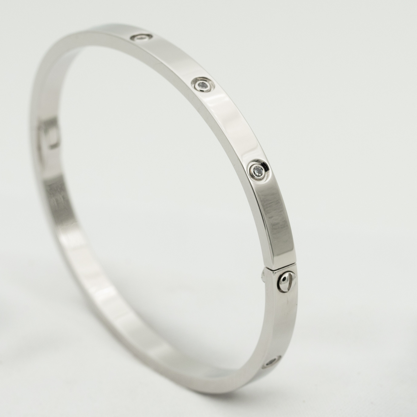 [エバリー JW]ラブブレスレット 3.65mm 10ダイヤモンド