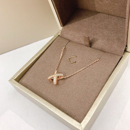 [Everoly JW]JEUX DE DIAMOND NECKLACE
