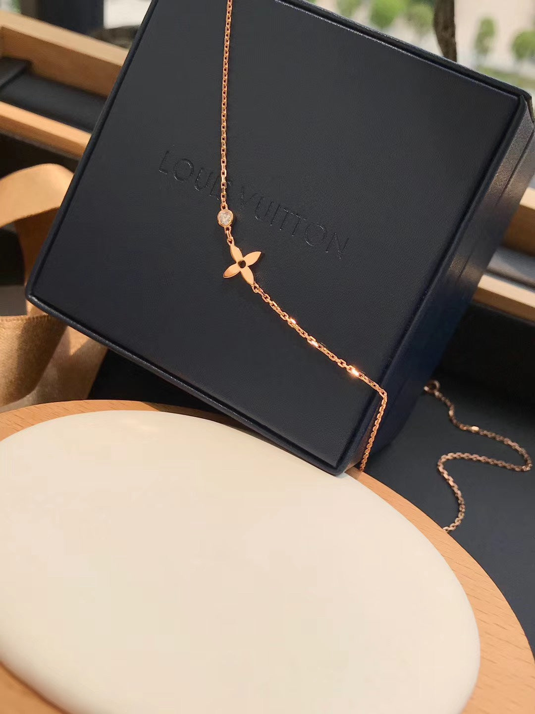 [Everoly JW]BLOSSOM PENDANT PINK GOLD AND DIAMOND