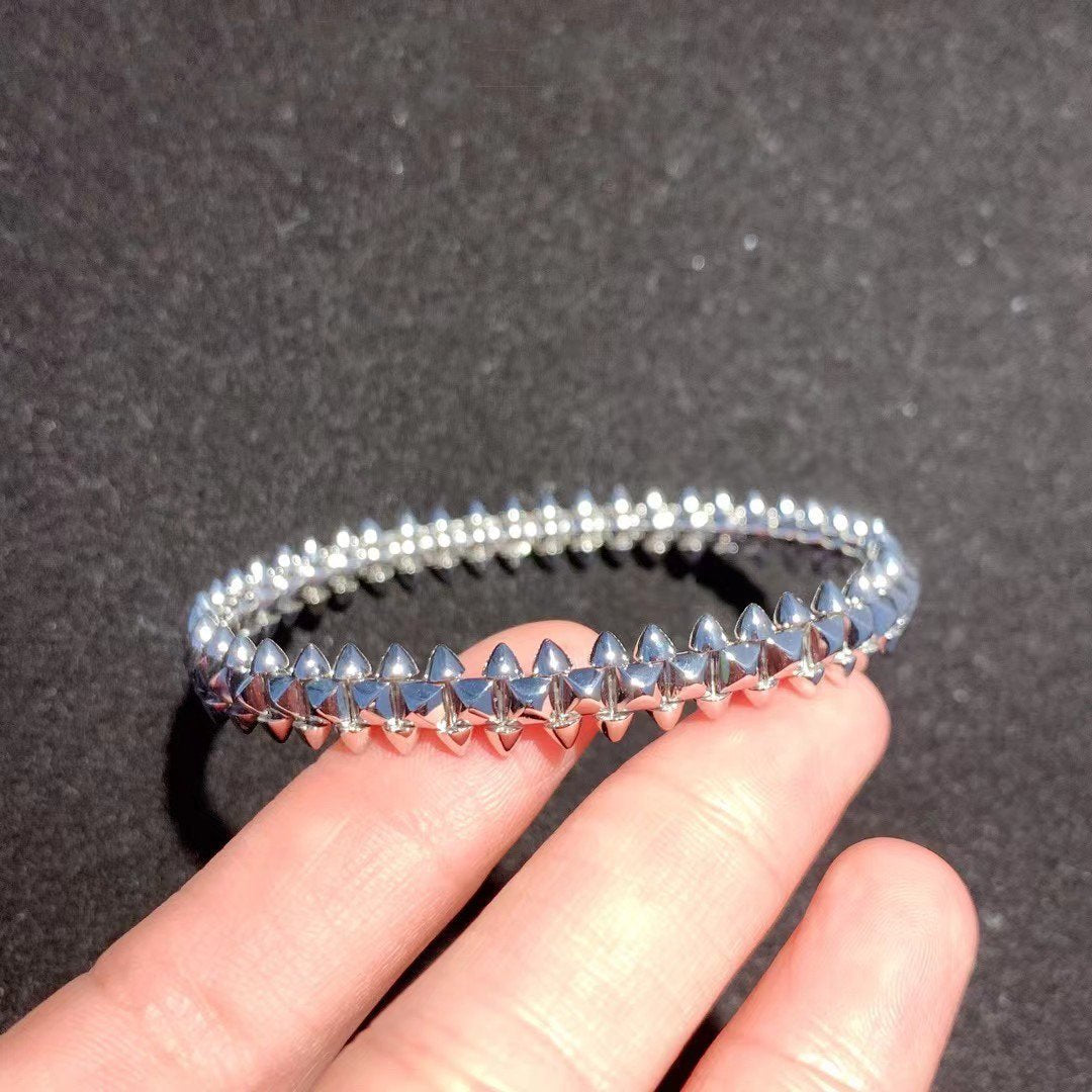 [Everoly JW]CLASH SILVER BRACELET