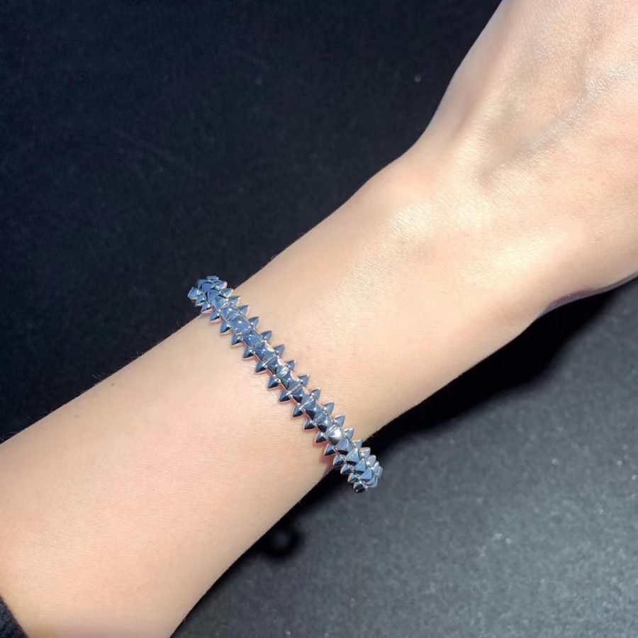 [Everoly JW]CLASH SILVER BRACELET