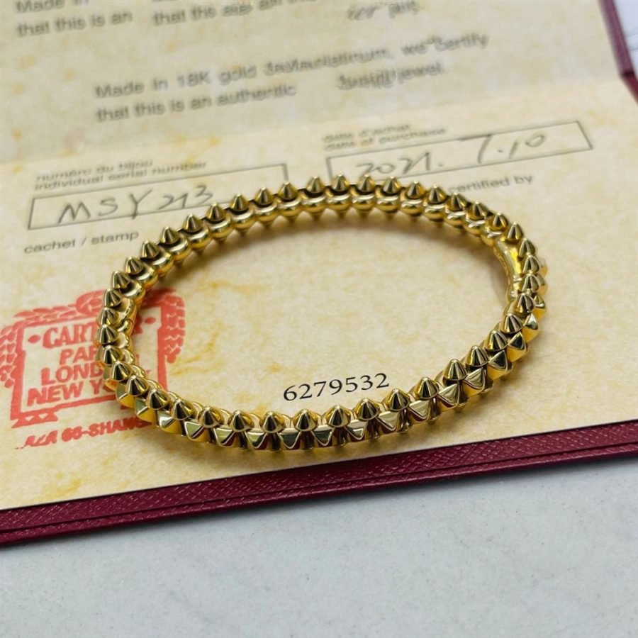 [Everoly JW]CLASH GOLD BRACELET