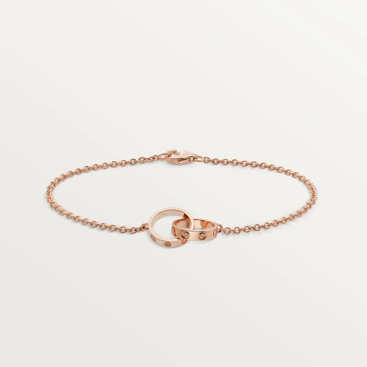 [Everoly JW]LOVE BRACELET DOUBLE RING