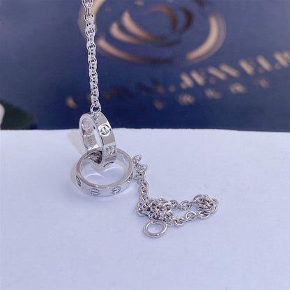 [Everoly JW]LOVE BRACELET DOUBLE RING