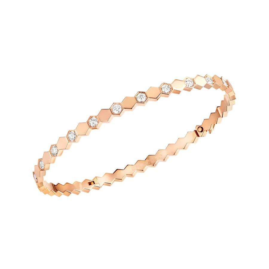 [Everoly JW] BEE LOVE ROSÉGOLD-DIAMANTARMBAND 