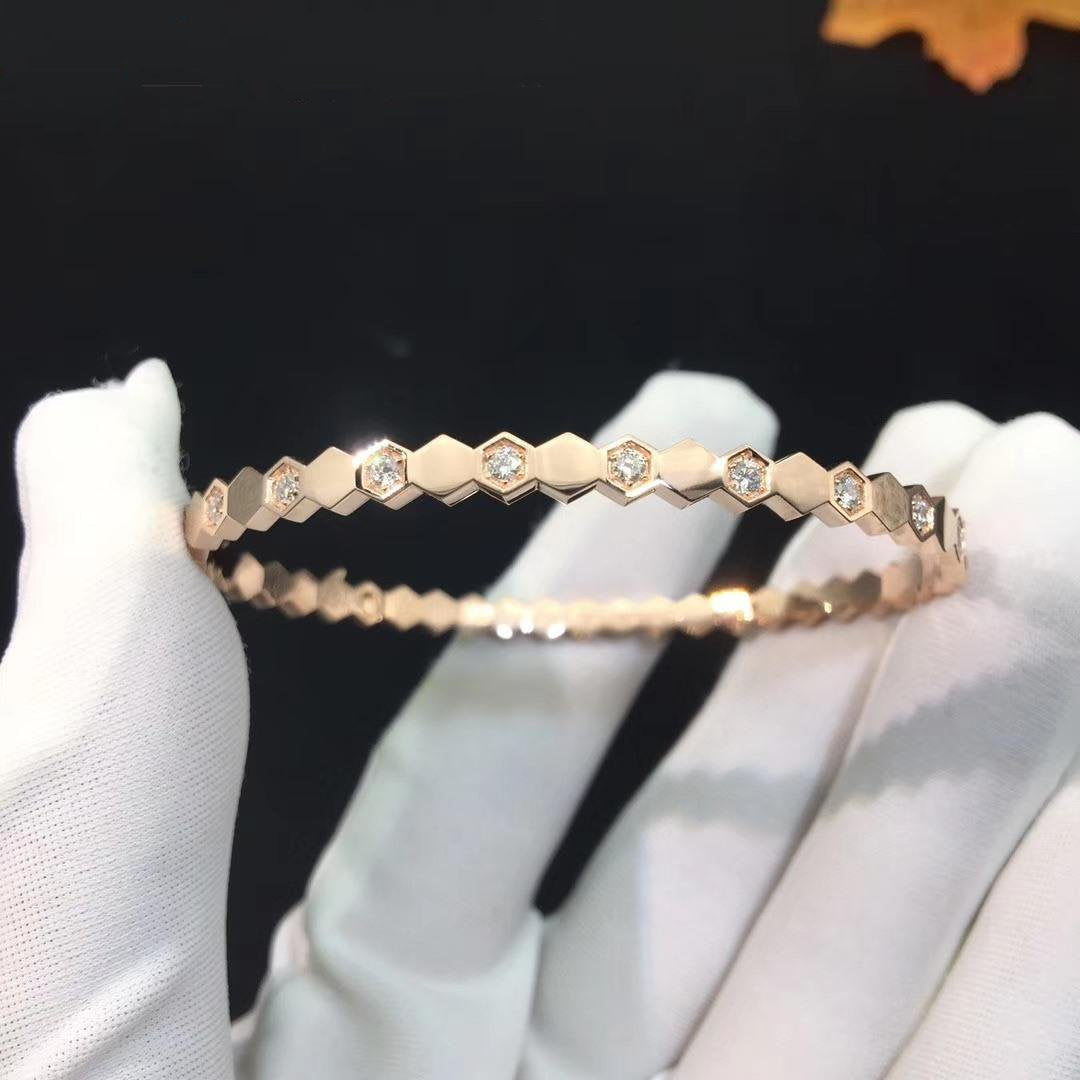 [Everoly JW]BEE LOVE SILVER DIAMOND BRACELET