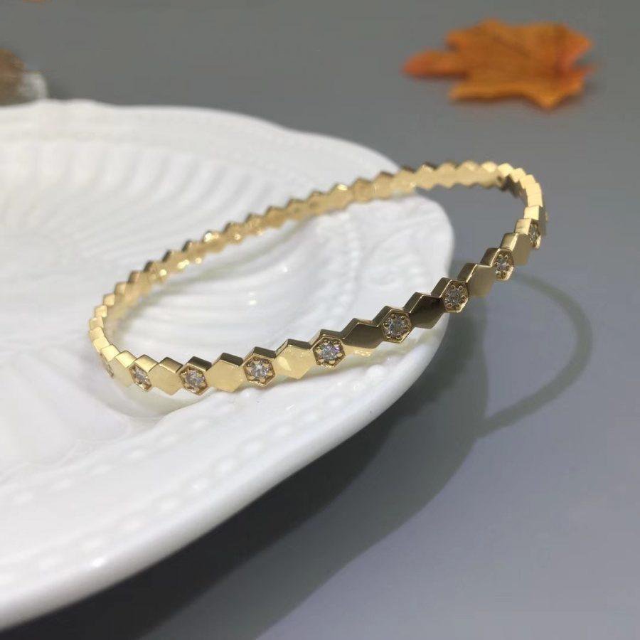[Everoly JW]BEE LOVE GOLD DIAMOND BRACELET