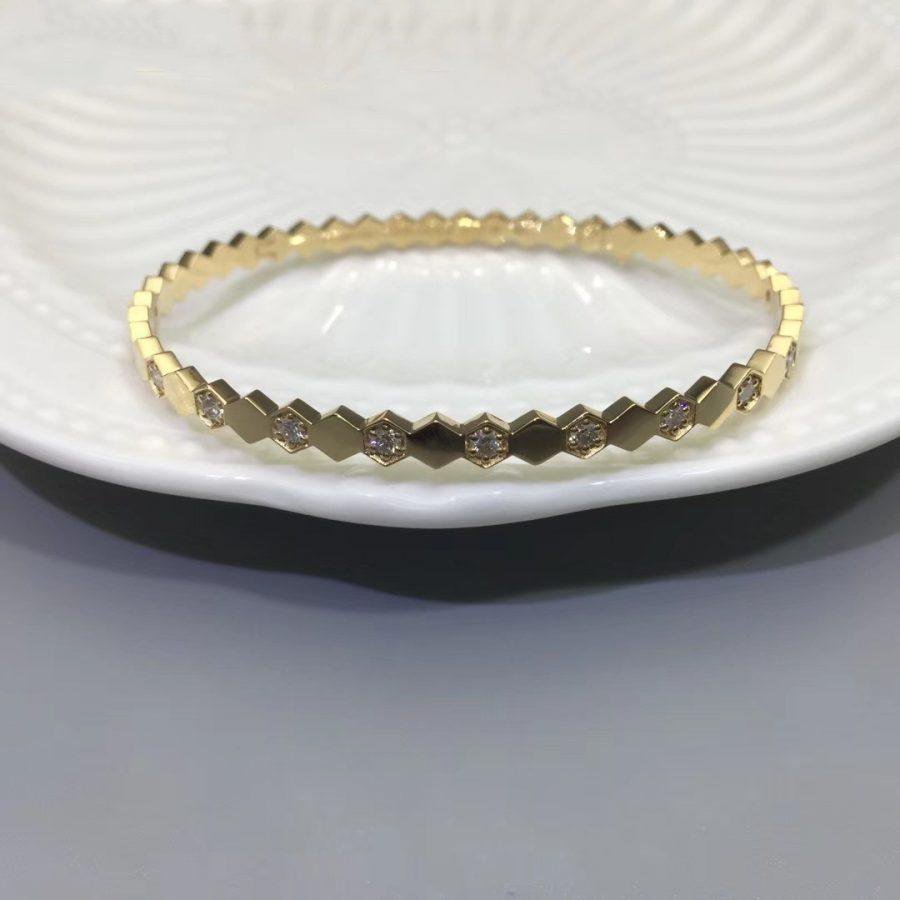 [Everoly JW]BEE LOVE GOLD DIAMOND BRACELET