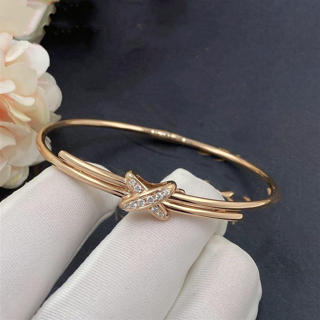 [Everoly JW]JEUX DE BRACELET PINK GOLD DIAMONDS